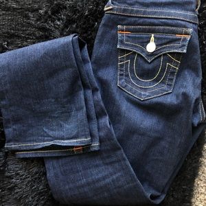 True religion jeans. Full length boot cut